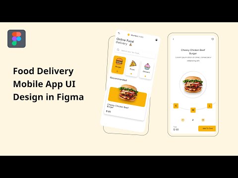 Figma mobile app design | figma tutorial | ui design in figma