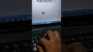 Radiation symbol in MS word