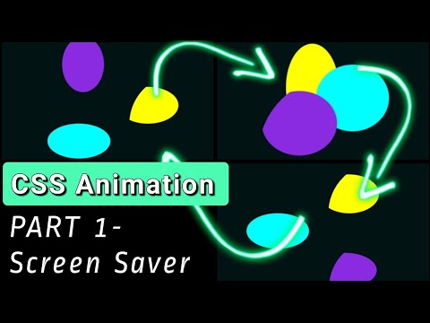 CSS Animation | Screen Saver Effect #css #cssanimation #csseffect #cssshorts