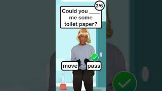 Interactive English Quiz Stories: Public Restroom Vocabulary