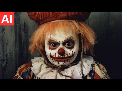 Halloween creepy costume for a child. Generated by Midjourney AI.