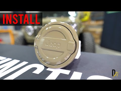 Paint Matched Fuel Door | Jeep Wrangler & Jeep Gladiator