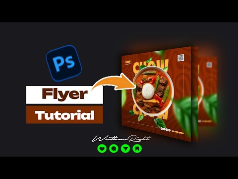 [ PART 2 ] How to Design a Food Flyer Step by Step Tutorial  🔥 