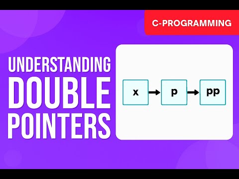 Double Pointers in C Explained 🔥 | Master Pointers Step-by-Step for Embedded Engineers