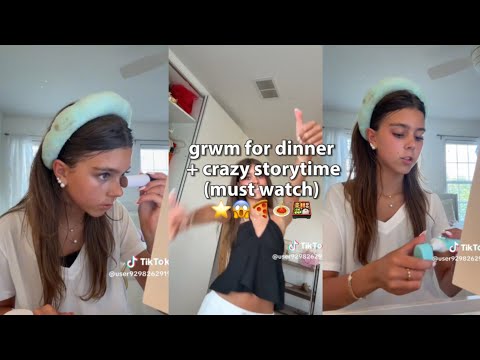 grwm for dinner & CRAZY STORYTIME!! 🍝