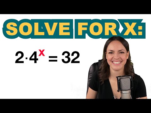 Exponential equations – How to solve them!