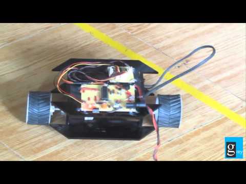 Gesture controlled robot