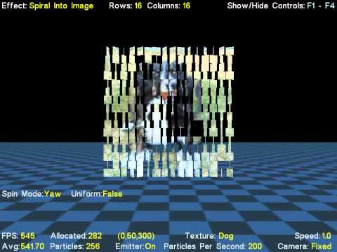 DPSF Image Spiral