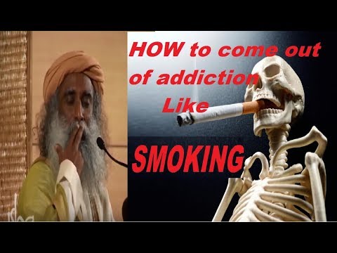 Sadhguru on smoking | Its not bad habit, its Stupidity