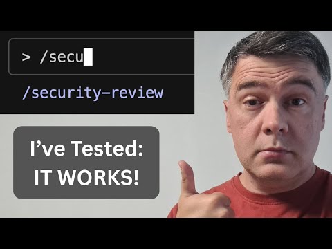 NEW in Claude Code: Security Review Slash Command