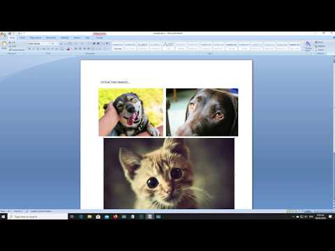 How to extract images from Microsoft Word Document