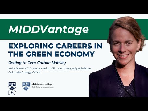 MIDDVantage Exploring Careers in the Green Economy Ep 10 with Kelly Blynn ‘07