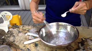 Giant bubble solution recipe