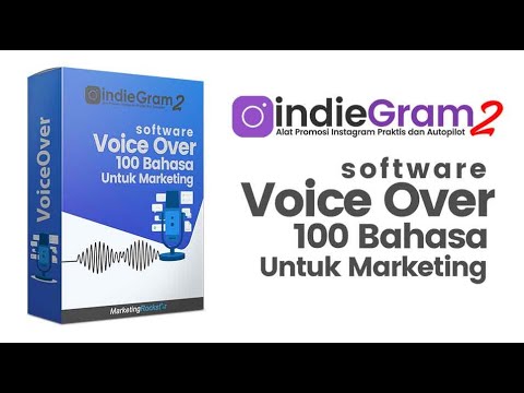 MENJUAL APAPUN JADI MUDAH DENGAN SOFTWARE VOICE OVER INDIEGRAM2