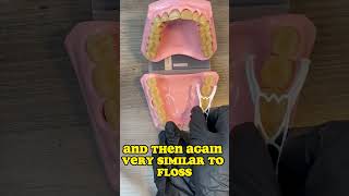 🦷🔝 Master the Art of Flossing with Floss Sticks: A Step-by-Step Guide! 💯🩺 #FlossingTips #OralCare 🌟💪