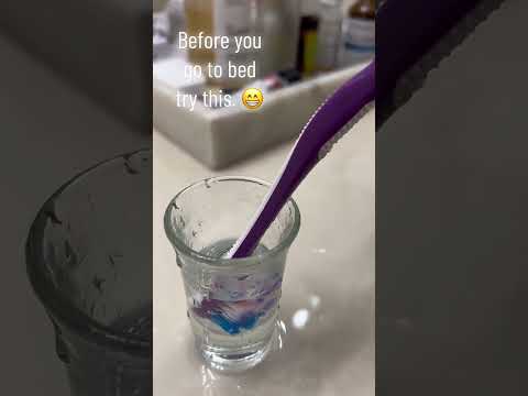 Keep Your Toothbrush Fresh & Clean with This Hack #fok #hydrogenperoxide