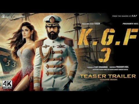 K.G.F: Chapter 3 - Concept Trailer | Rocking Star Yash | Prabhas | Ravi Basrur | Prashanth Neel 2025