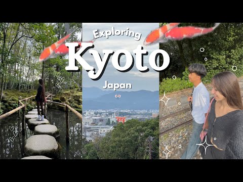 Japan Vlog 🪷 | Our first day in Kyoto, exploring Tenjyuan garden, and good food |