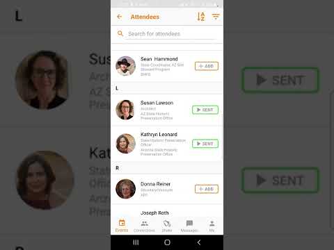 Making Connections (Webex Events)