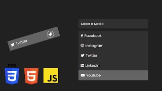 Modern hover Effect Dropdown using HTML,CSS And JavaScript