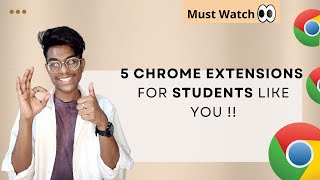 5 Chrome extensions that will help students in 2022 | Best Chrome Extensions for Students in 2022 🔥🔥