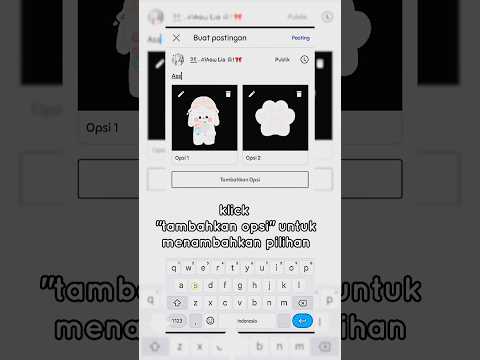 TUTORIAL BUAT POLLING DI KOMUN 💟 ! #fyp#masukberanda#soft