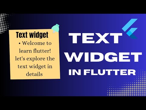 Flutter Text Widget Tutorial for Beginners FULL Properties Guide