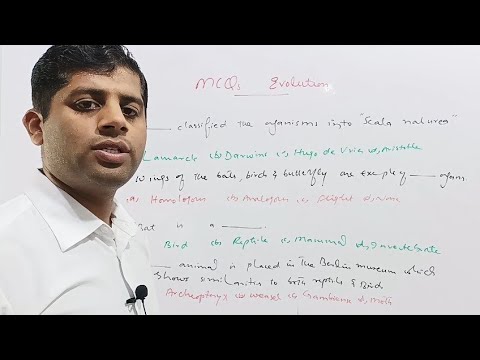 Evolution | MCQs on Evolution | Darwin Theory | Lamarck theory | Aristotle | MDCAT | NEET