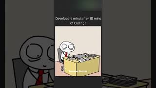 Developer Mind while solving Error 🤣 #developer #programmer #coder #codinglover #viralvideo #funny