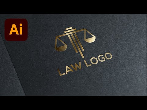 LOGO DESIGN || LAW logo || LOGO design in adobe illustrator || professional LOGO samples