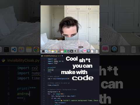 Coding an invisibility cloak