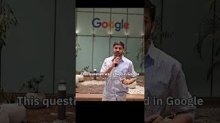 Can you solve this Google Interview Question? #interview #google