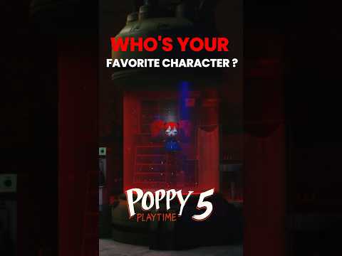 Who's your favorite in Poppy Playtime Chapter 5? #poppyplaytimechapter5 #huggywuggy