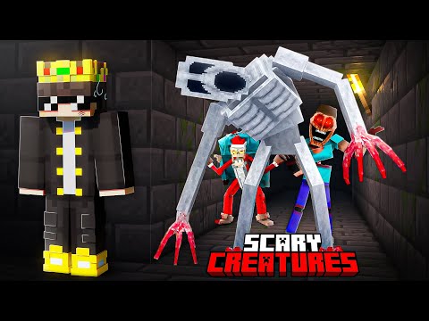 I Survived TERRIFYING CAVE In Minecraft