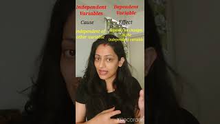 Difference between Independent variable and Dependent variable