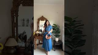 Prettiest Denim Dress 🤍 #myntra #dress #denim #summerfashion #ootd #trending #fashion #style