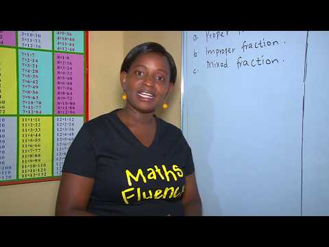Identifying the three types of fractions - Mwalimu Miriam