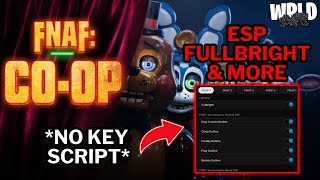 🕹️ FNAF: Co-op Script | ESP Animatronics, Show Animatronics Names, Fullbright & More! | Mobile & PC