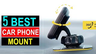 ✅Best Car Phone Holder in 2024 - Top 5 Best Car Phone Holder IN Reviews
