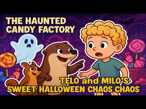 The Haunted Candy Factory – Telo and Milo’s Sweet Halloween Chaos 🍭👻