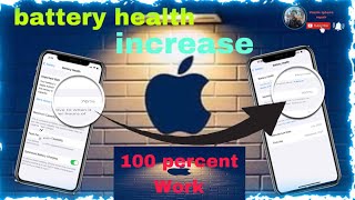 Iphone battery health increase #iphonebatteryhealth #iphonebattery