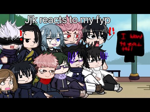 | Jjk reacts to my fyp | Mika_gacha | sounds distorted due to copyright | read desc |