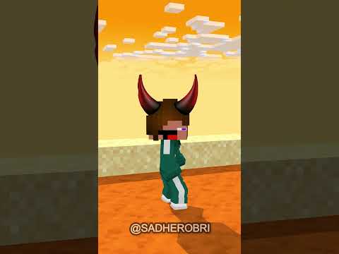 Who do you think will win between Aphmau and Noob in RED LIGHT GREEN LIGHT? #minecraft #funnyshorts