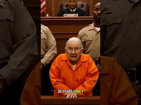 the court sentenced the elderly female defendant to 30 years in prison #court #crime #police