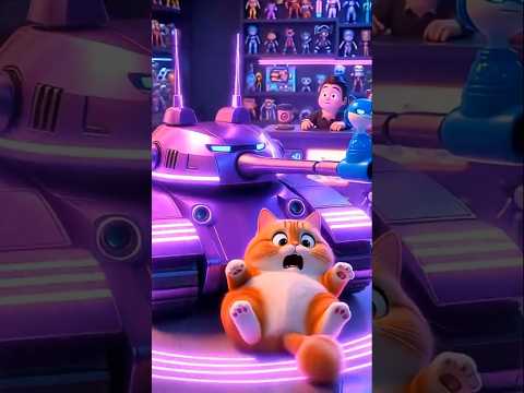 The Coolest Gift Forever 🙀🌈 Cat Buy A supper Tank For Sonic🥰 #shorts #cat #cartoon  #catcartoon