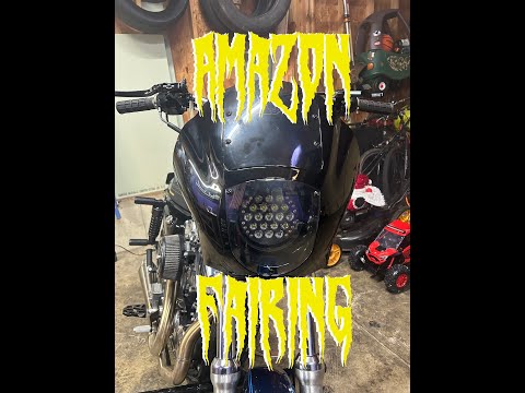 Amazon Quarter Fairing Install (sportster Update #6)