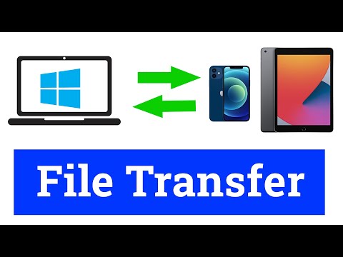 How to Transfer Files between Ipad / Iphone and Windows Computer without using any Software