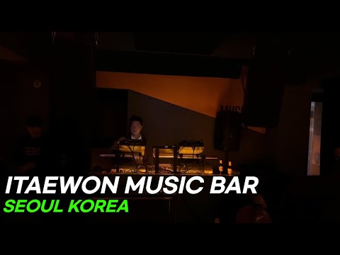 [4k] Club view, Itawon in holiday night, Itaewon Club in Seoul south Korea