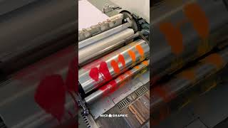 Letterpress Printing ☀️ Sunset Gradient Ink