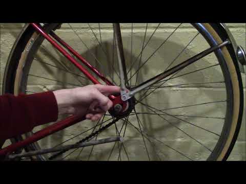 Schwinn Racer Bicycle Disassembly